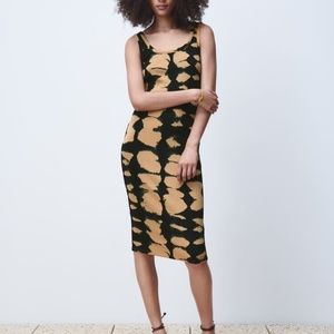 NWT❤️ZARA Tie Dye Midi Dress size S